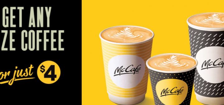 McDonald's - $4 Any Size McCafe Coffee Archives - frugal feeds nz
