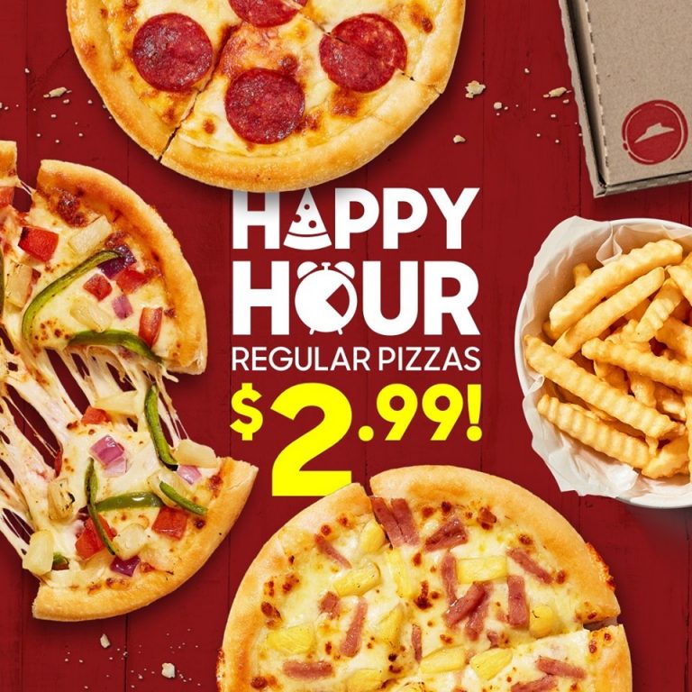 DEAL Pizza Hut 2.99 Regular Pizzas (MondayThursday 24pm) frugal