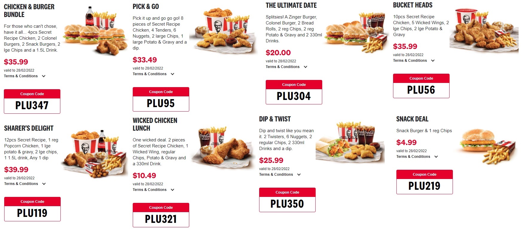 kfc coupons feb 2022