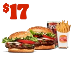 DEAL: Burger King – $17 Whopper Deal
