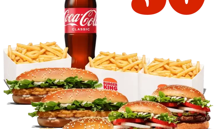 Burger King 50 Kings Big Feast