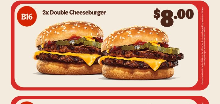 Burger King Coupons August 2024