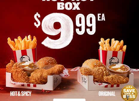 KFC 9.99 Hot or Not Box