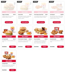KFC NZ Delivery July 2024