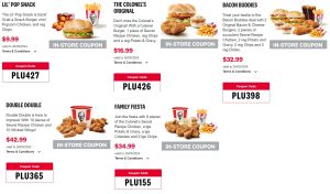 KFC NZ Vouchers valid until 26 August 2024