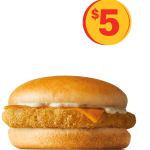 DEAL: McDonald’s – $5 Cheesy Chicken Burger