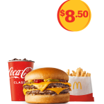 DEAL: McDonald’s – $8.50 Double Cheeseburger Small Combo