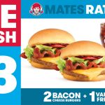 DEAL: Wendy’s – $13 The Smash (2 Bacon Cheeseburgers, Value Fries, Value Drink)