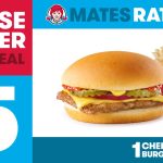 DEAL: Wendy’s – $5 Cheeseburger Value Meal (Cheeseburger, Value Fries)