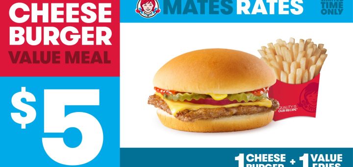 Wendys – 5 Cheeseburger Value Meal
