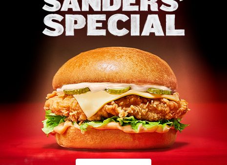 KFC Sanders Special Burger